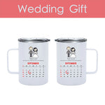 ( 訂製 ) 結婚禮物一套2隻不銹鋼保温杯 - Gift Macau